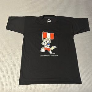 2018 FIFA World Cup Russia Peru flag promo tee